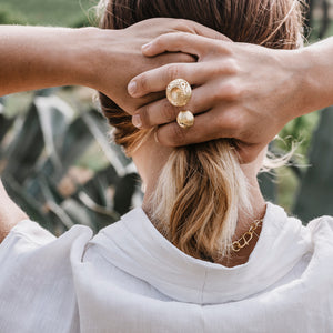 Bague Jardin Secret - Edition Vermeil